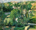 Cote du Galet bei Pontoise Paul Cezanne Szenerie